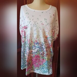 Shein Floral Tee 3x